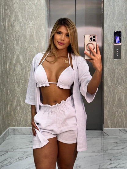 REF 1091 SET LOUNGE 3 PIECE COVER -UP